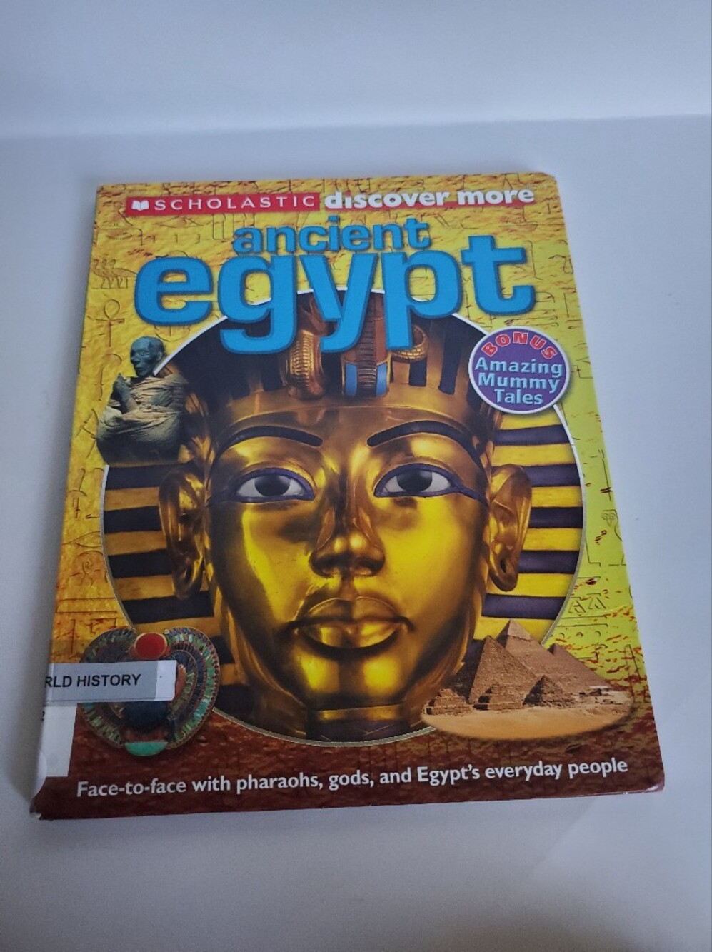 Scholastic Ancient Egypt Book - By Penelope Arlon Preowned
